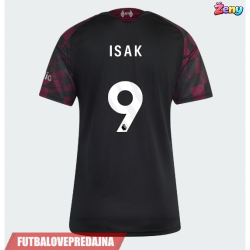 Lacne Ženy Futbalové dres Liverpool Alexander Isak #9 2026-27 Krátky Rukáv - Tretina